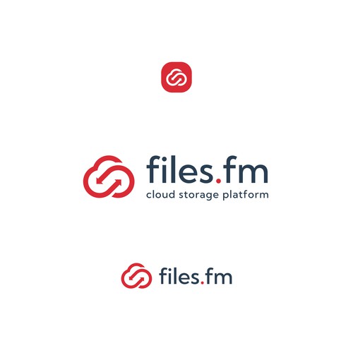 Files.fm logo and brand refresh for cloud storage platform Design by Xandy in Design