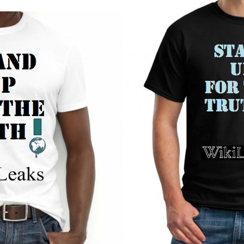 New t-shirt design(s) wanted for WikiLeaks Diseño de leie23
