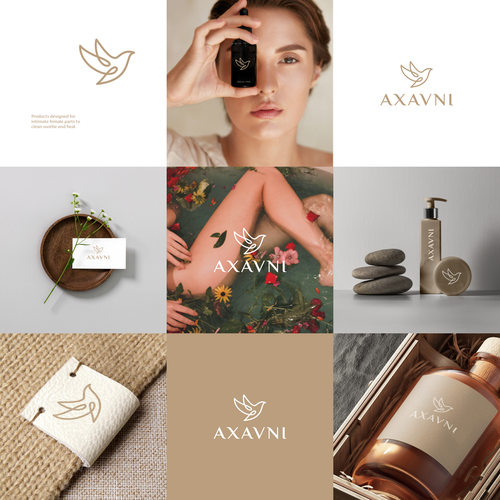 Feminine product line for sexual wellness and vaginal healing Design by artsigma