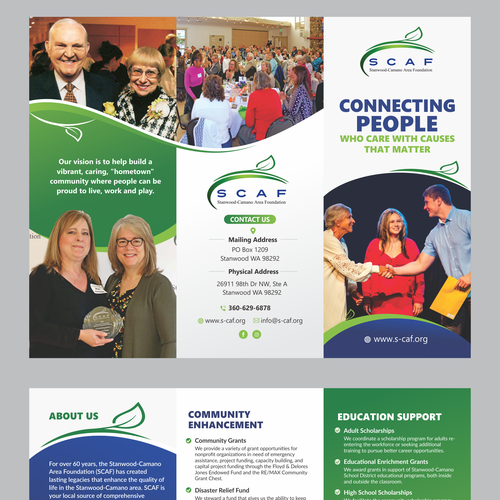 Brochure update for Community Foundation Design by Dzine Solution