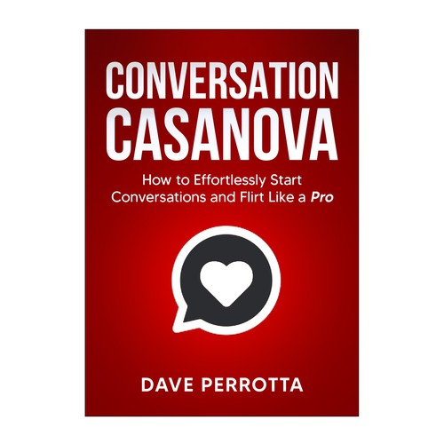 Powerful book cover for a top dating advice book for men Design by Aziel Design