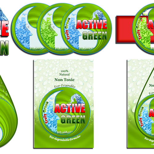 New print or packaging design wanted for Active Green Réalisé par Nellista