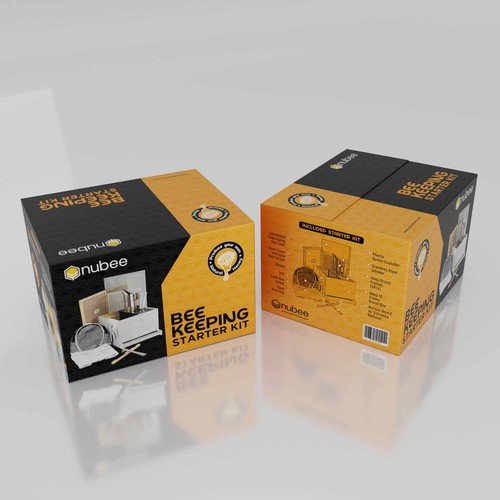 Bee Hive Box Package Design for Costco Design by Designbaharbd
