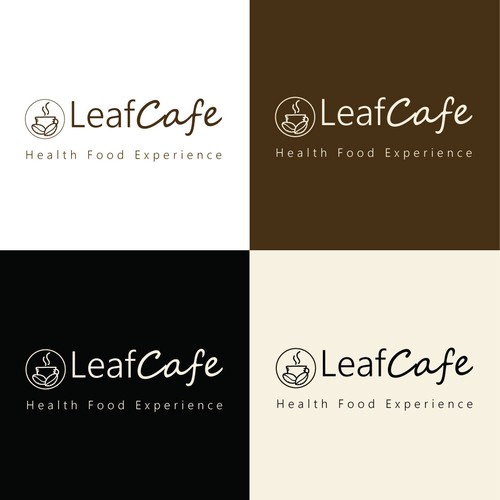 Logo: Leaf Cafe Design réalisé par dms840