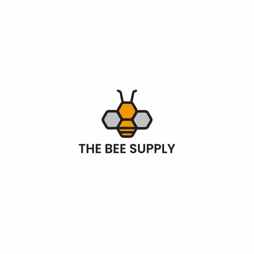 New Texas Bee Supply Logo Design by Linthing Dhewe