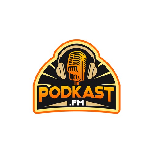 📣 our PODKAST.FM radio needs its logo Design by Print_design