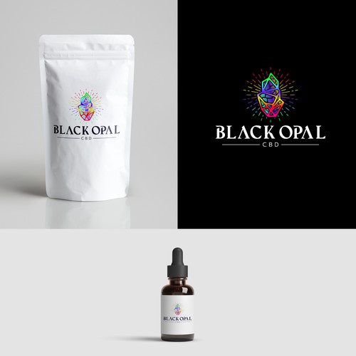 Black Opal - New CBD Hemp Brand Design von alexanderr