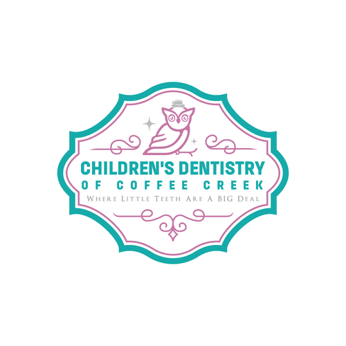 Pediatric Dental office needing a fun, playful, yet sophisticated logo design Design by aqiio.dsgn