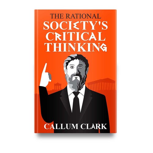 A classical yet modern book cover for philosophy/critical thinking Design by kostis Pavlou