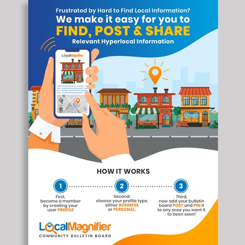 Leave-Behind Sales Flyer Design by MotivatedDesign