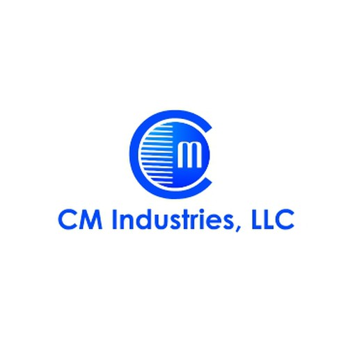 logo for CM Industies, LLC Design by logobannerdesigns