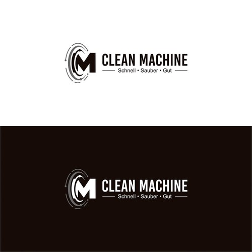 CleanMachine / Logo for Car and Plane Detailing Design by Marco Diputra