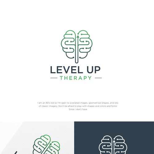 Gamer-inspired logo for mental health practice Design by smitadesign