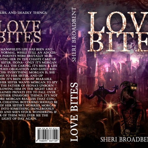 Vintage horror styled book cover Design by Biesse