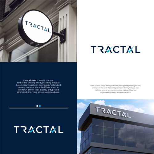 Tractal Logo and Branding Design by -Layla-