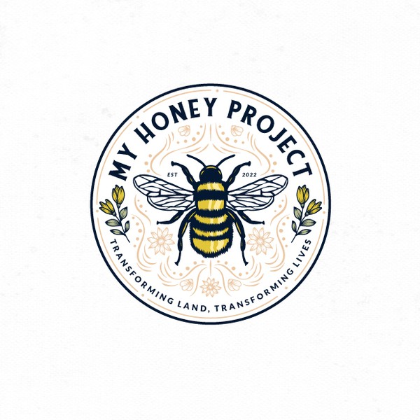 Logo and social media pack for Honey Project.