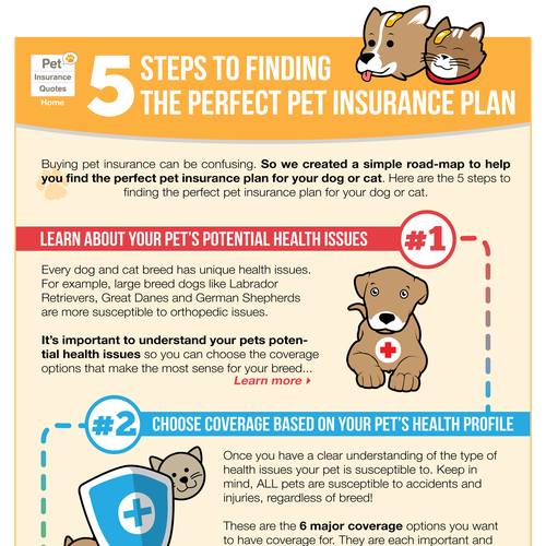 Infographic for Pet Insurance | Infographic contest