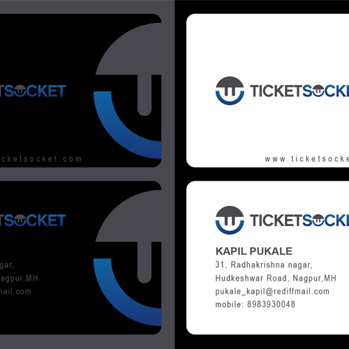 Kickass design for TicketSocket Design by pkapil