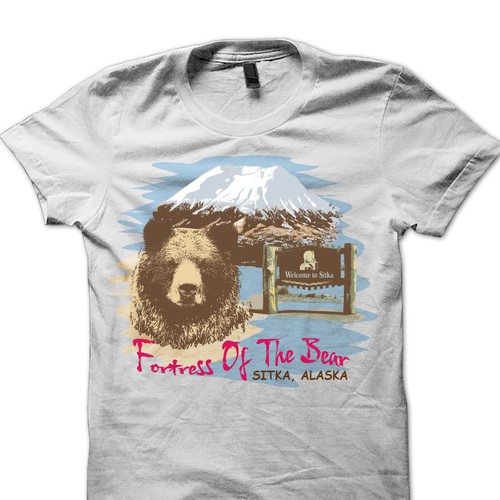 New t-shirt design wanted for Fortress Of The Bear Ontwerp door stormyfuego