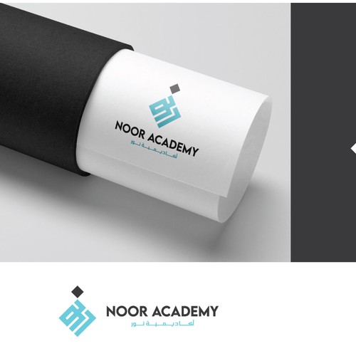 Noor Academy Logo Design by Manishah