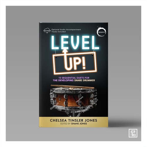 Level Up! book cover Design by ash_two