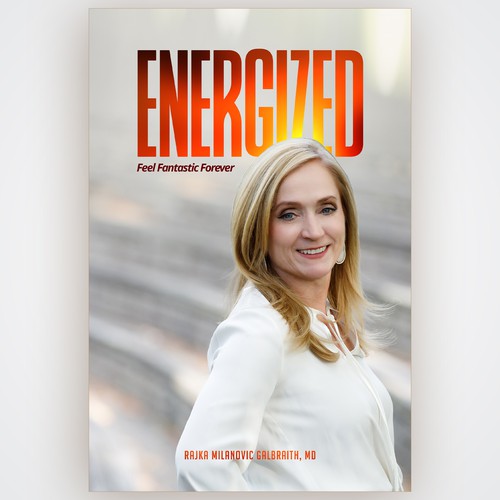 Design a New York Times Bestseller E-book and book cover for my book: Energized デザイン by Titlii