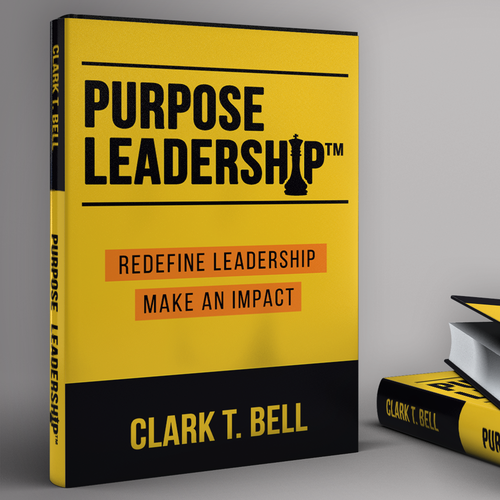 Purpose Leadership Book Cover Design by EM Studio.