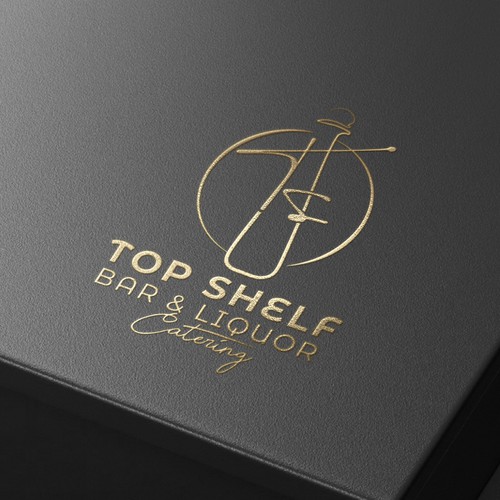 Design a modern logo for a portable bar and liquor catering company Design by A-Creative