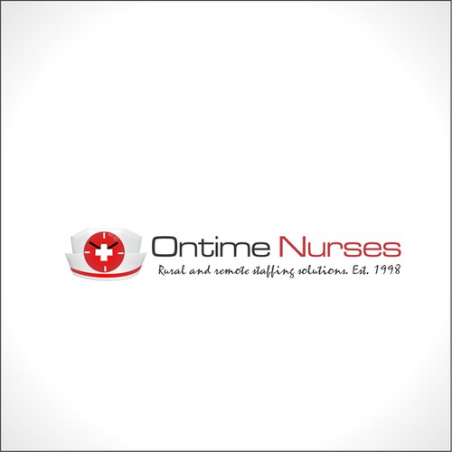 logo and business card for Ontime Nurses Diseño de ROSARTS