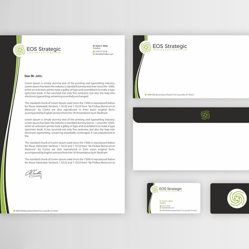 Designs | Strategic Company needs a strong, clean design for paper ...