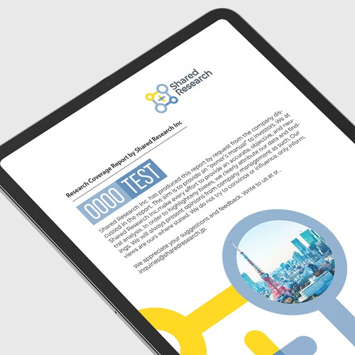 New PDF designs for Company Report Design by Monki D Loy