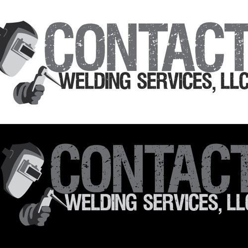Logo design for company name CONTACT WELDING SERVICES,INC. Réalisé par JskaMarie