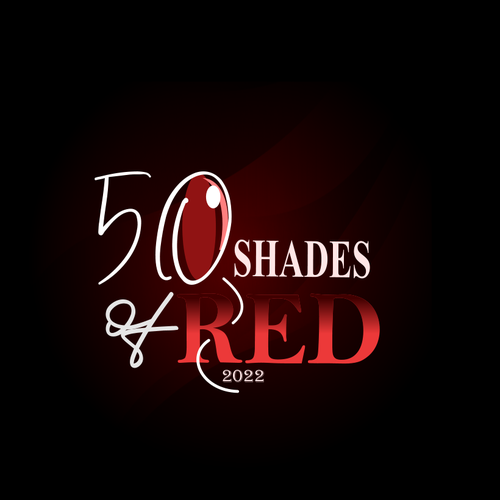 Logo for "50 Shades of Red" themed party Design by LogoLab77