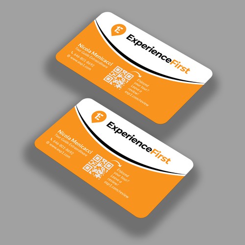 One-Sided Business Card Design for Travel Company Design by Roni_