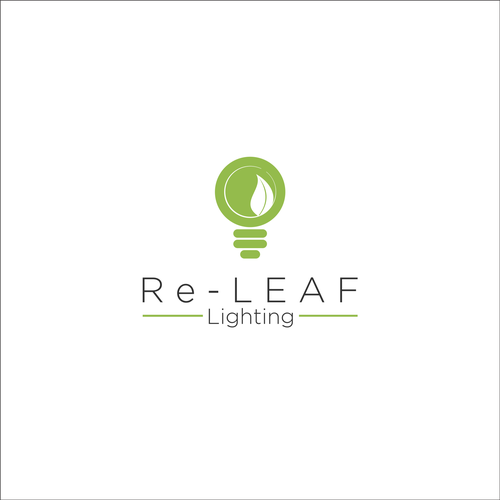 Re-LEAF Lighting logo Design by Gaga1984