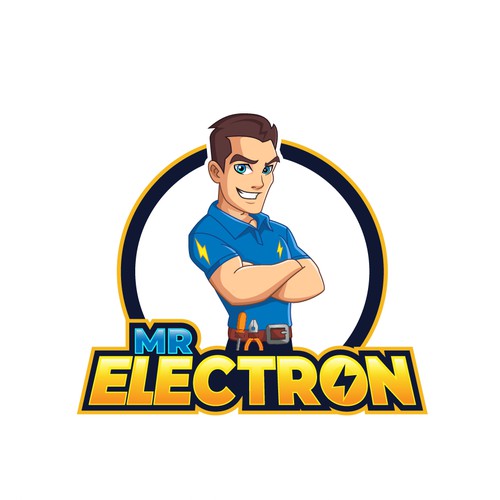 Design a logo for MR ELECTRON the electrical specialist Design by Jazzons⚔️