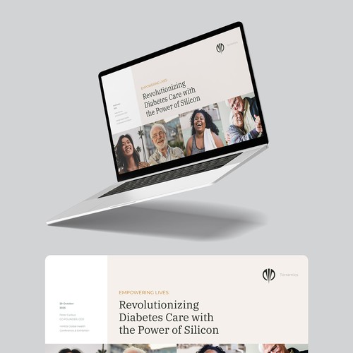 Industry conference multi page presentation Design by Kahnwald