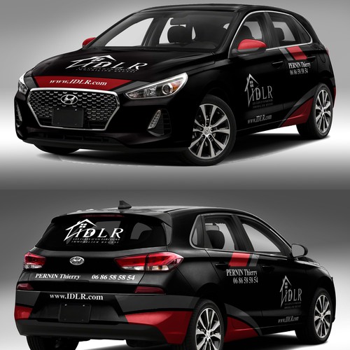 Car, truck or van wrap contest entry by adelea