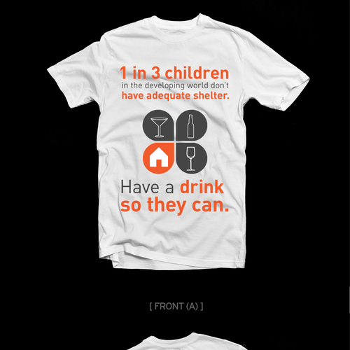 T-Shirt for Non Profit that helps children Ontwerp door CLCreative