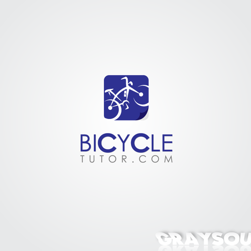 Logo for BicycleTutor.com Ontwerp door GraySource