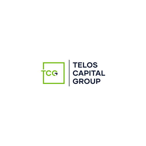 Professional, modern style logo with either "Telos" or "Telos Capital Group" written next to it roughly the same size Design by SORA™