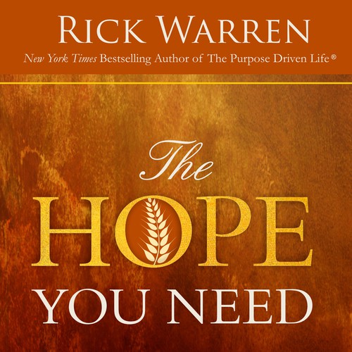 Design Rick Warren's New Book Cover Diseño de thedesigndepot2