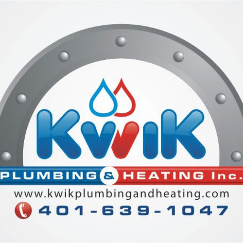 Create the next logo for Kwik Plumbing and Heating Inc. Design por the londho