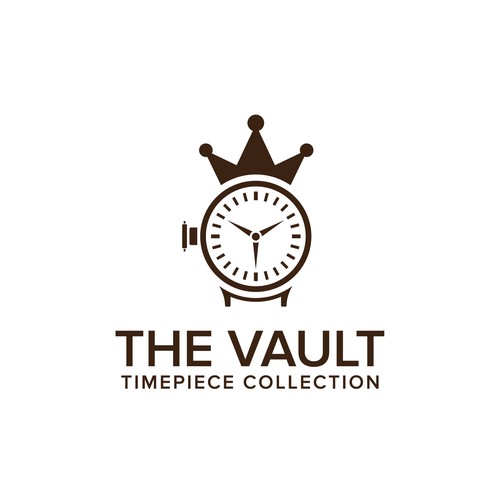 The Vault | Timepiece Collection Logo Contest Design by popydesign