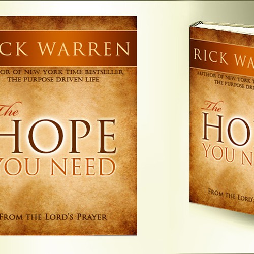 Design Rick Warren's New Book Cover Design réalisé par Endrias