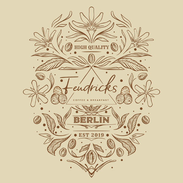 Design by Dimas Hendrawan titled "Coffe Shop Tee Design"