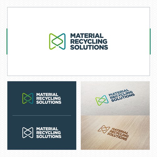 Material Recycling Solutions Logo Design Design by Shari_ni