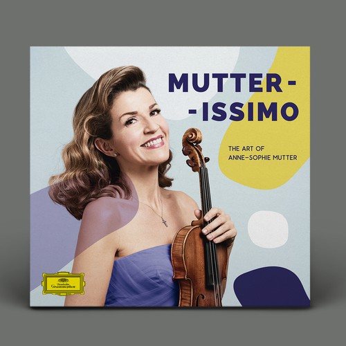 Illustrate the cover for Anne Sophie Mutter’s new album デザイン by Scherschi