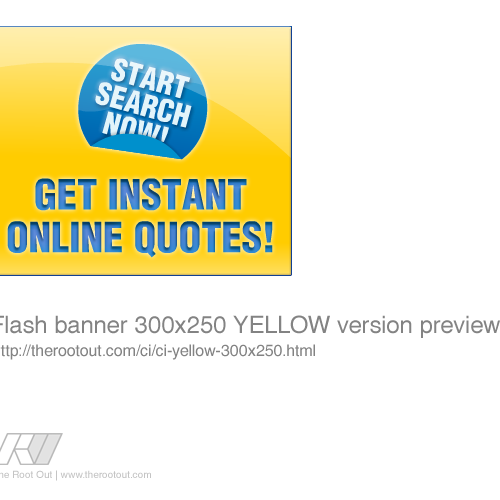 Life Insurance - Banner Design Contest Design by rootout