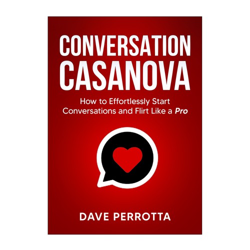 Powerful book cover for a top dating advice book for men Design by Aziel Design